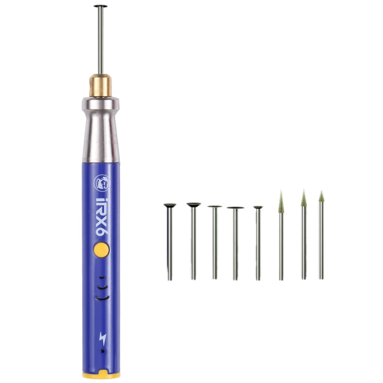 Penna per incisione, lucidatura, perforazione, riparazione della CPU con chip IC per telefono intelligente meccanico IRX6, IRX6 Engraving Pen Penna per incisione, lucidatura, perforazione, riparazione della CPU con chip IC per telefono intelligente meccanico IRX6, IRX6 Engraving Pen